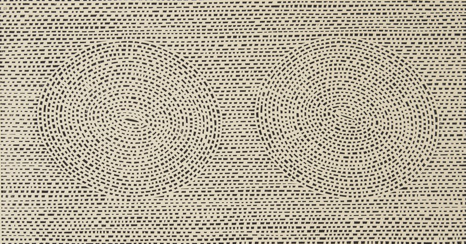 Whirls on the Wislok river | linocut | 28×38 cm | 2015